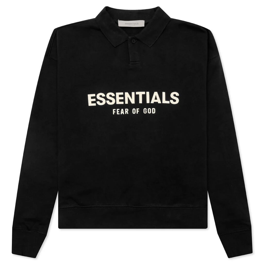 Kid's Core L/S Polo - Stretch Limo