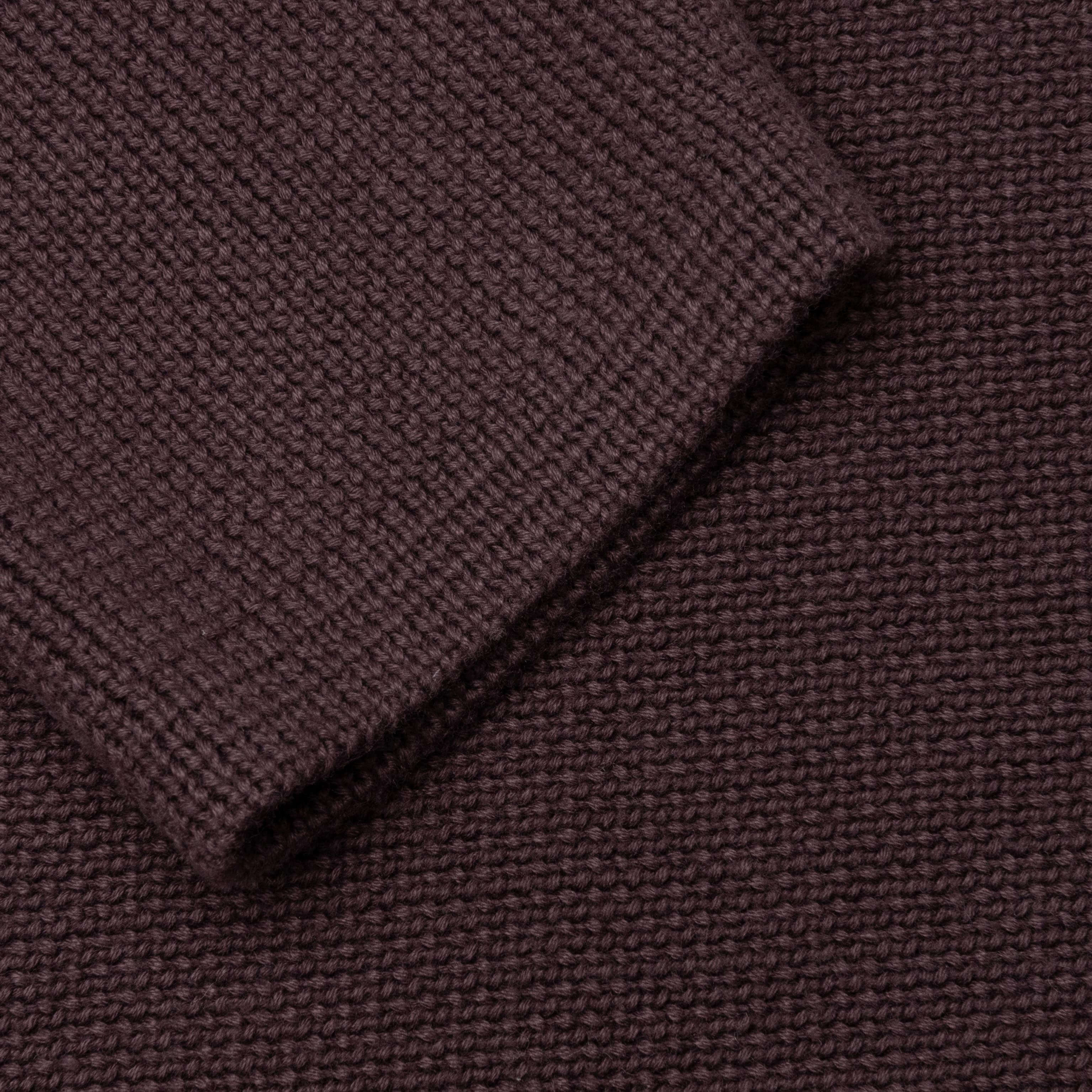 Kid's Raw Sweater - Plum - Image 3