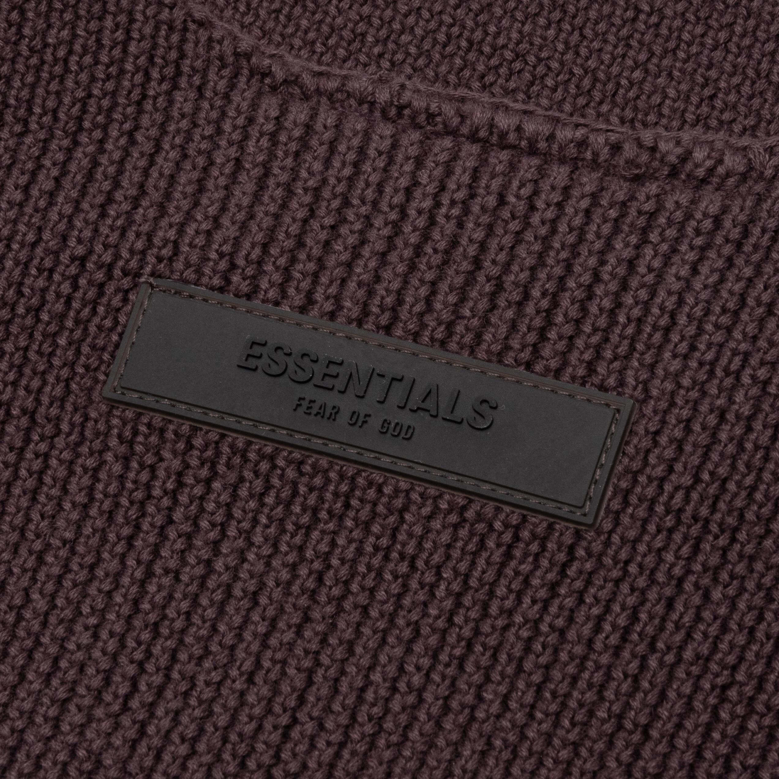 Kid's Raw Sweater - Plum - Image 4