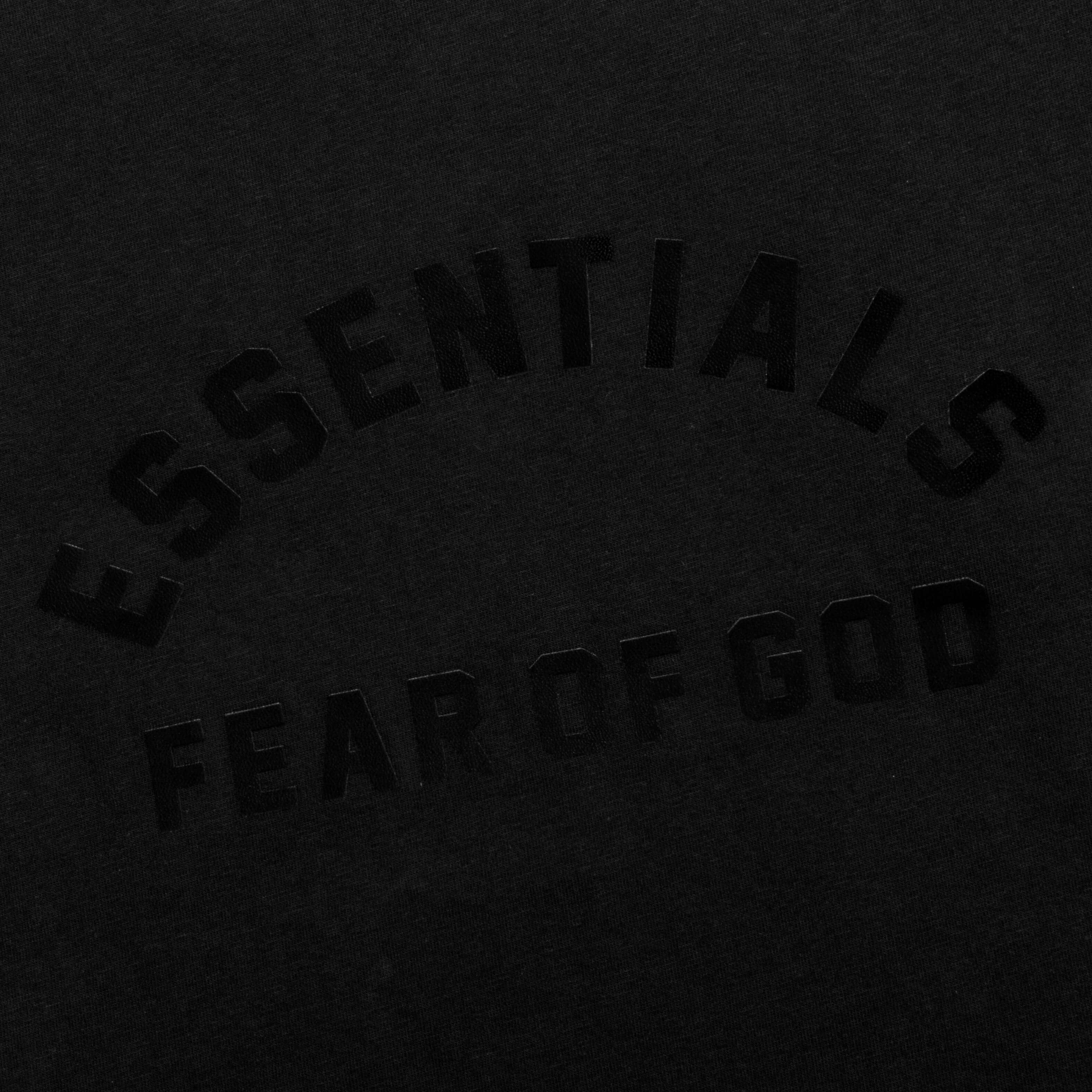 Essentials Kid's S/S Tee - Black - Image 4