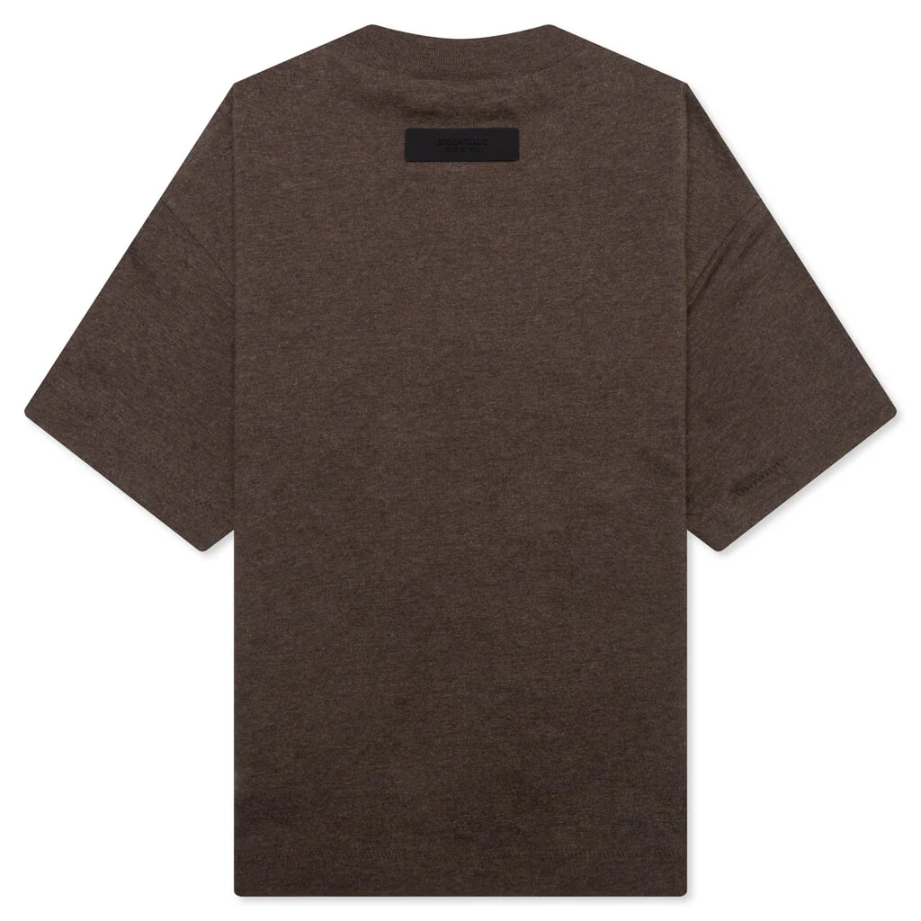 Essentials Kid's S/S Tee - Heather Wood - Image 2