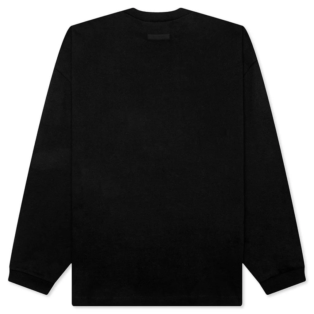 L/S T-Shirt - Jet Black - Image 2