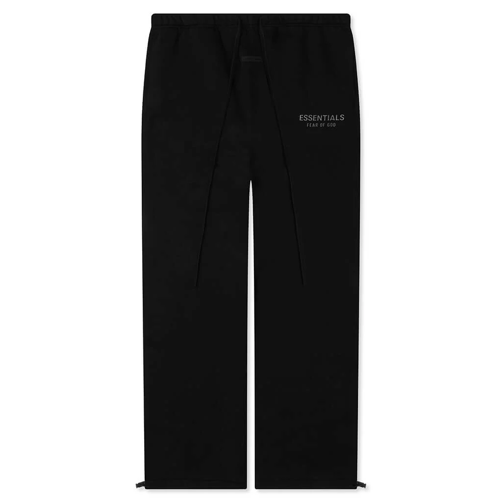 Relaxed Fleece Sweatpant - Jet Black