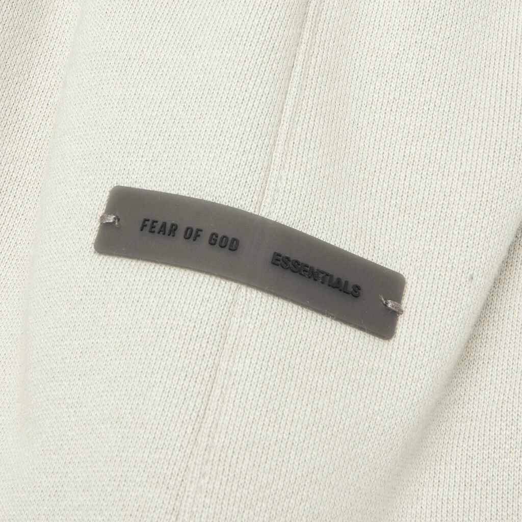 Relaxed Fleece Sweatpant With Piping - Abbey Stone/Abbey Stone - Image 3