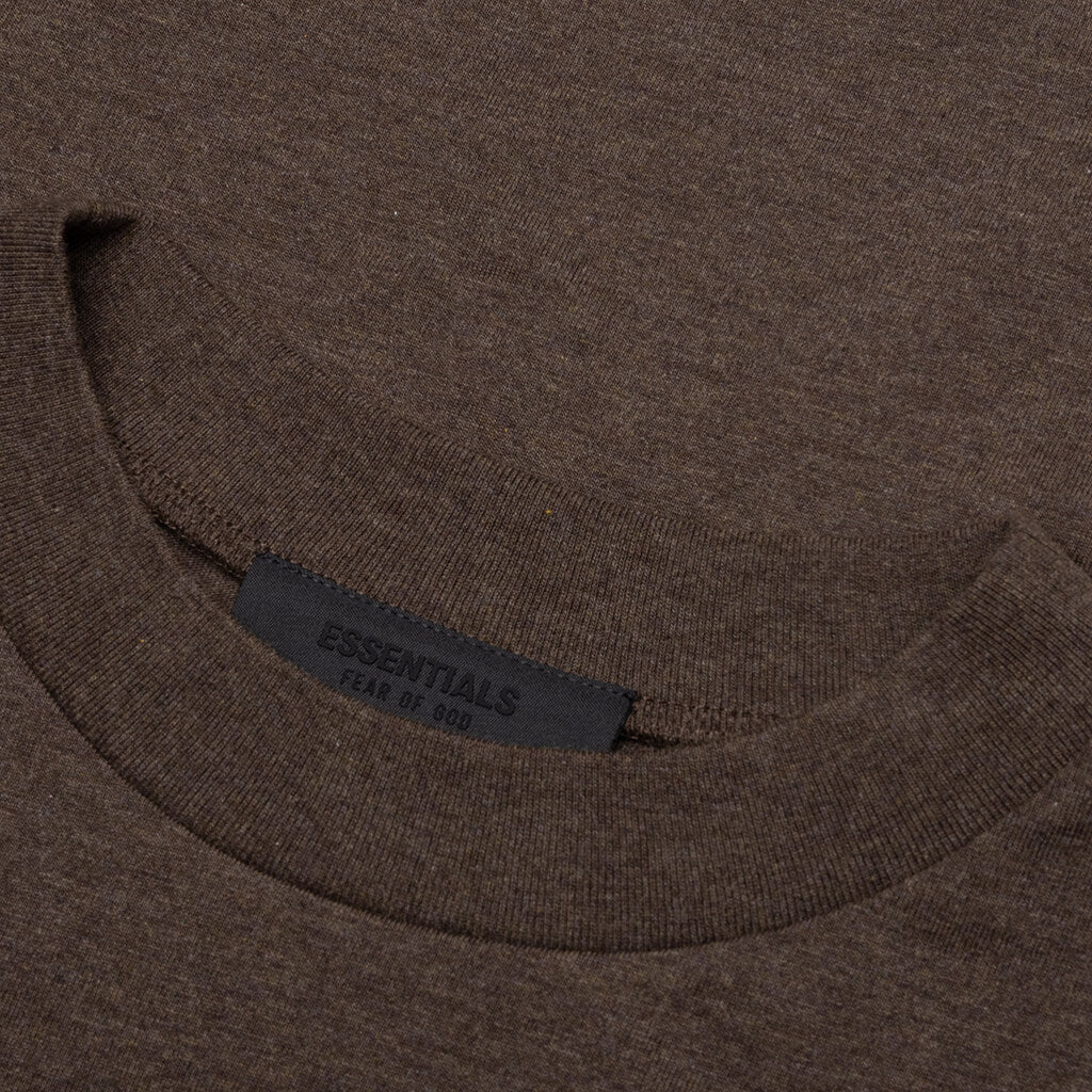 Essentials S/S Tee - Heather Wood - Image 3