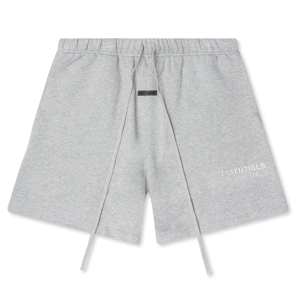 Soccer Fleece Shorts - Concrete Heather