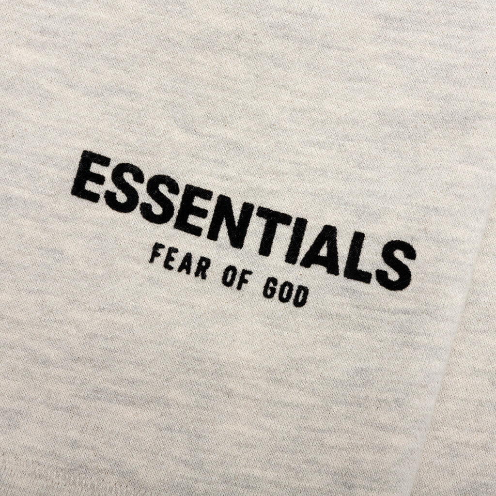 Essentials Core Sweatshort - Light Oatmeal - Image 3