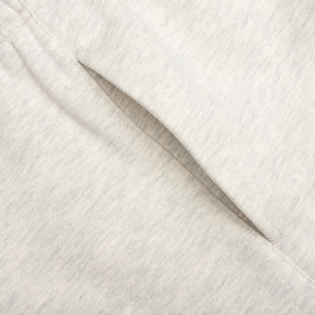 Essentials Core Sweatshort - Light Oatmeal - Image 4