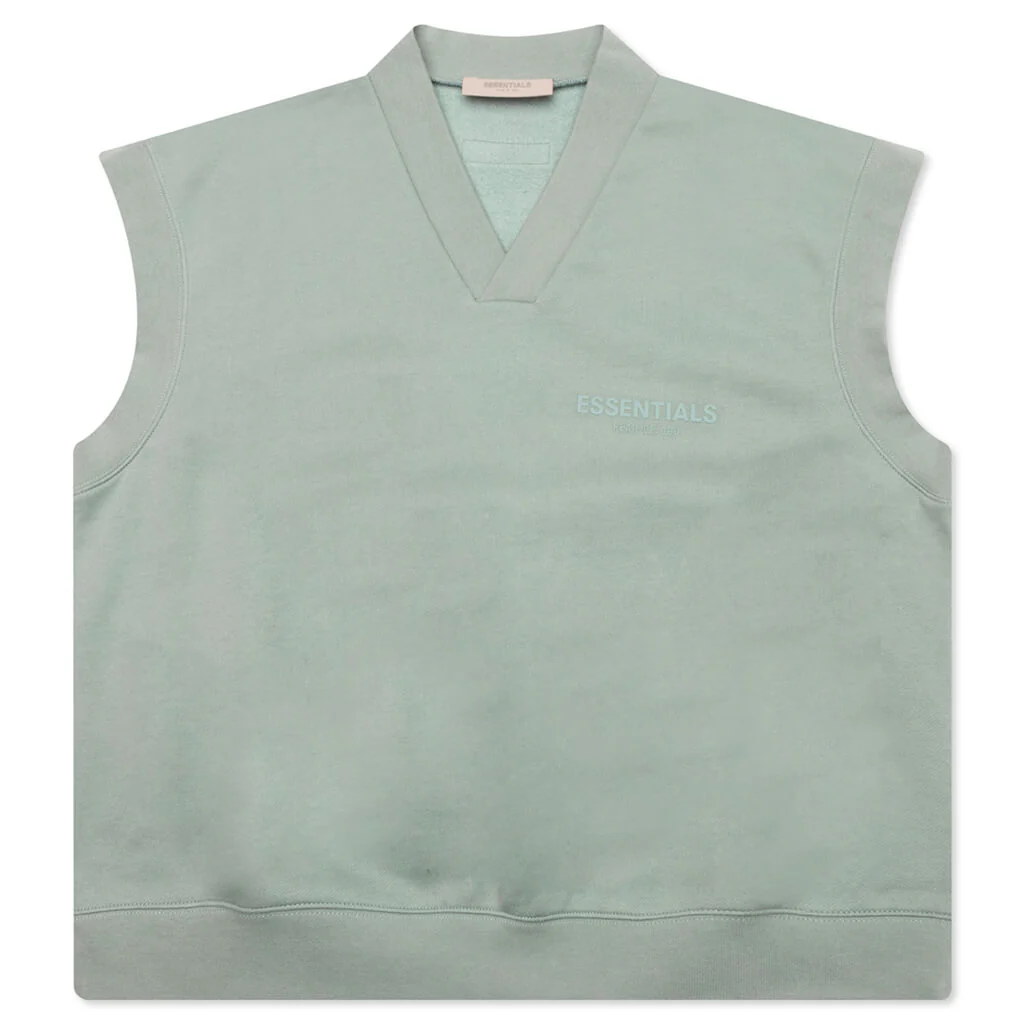 Women's V Neck Vest - Sycamore