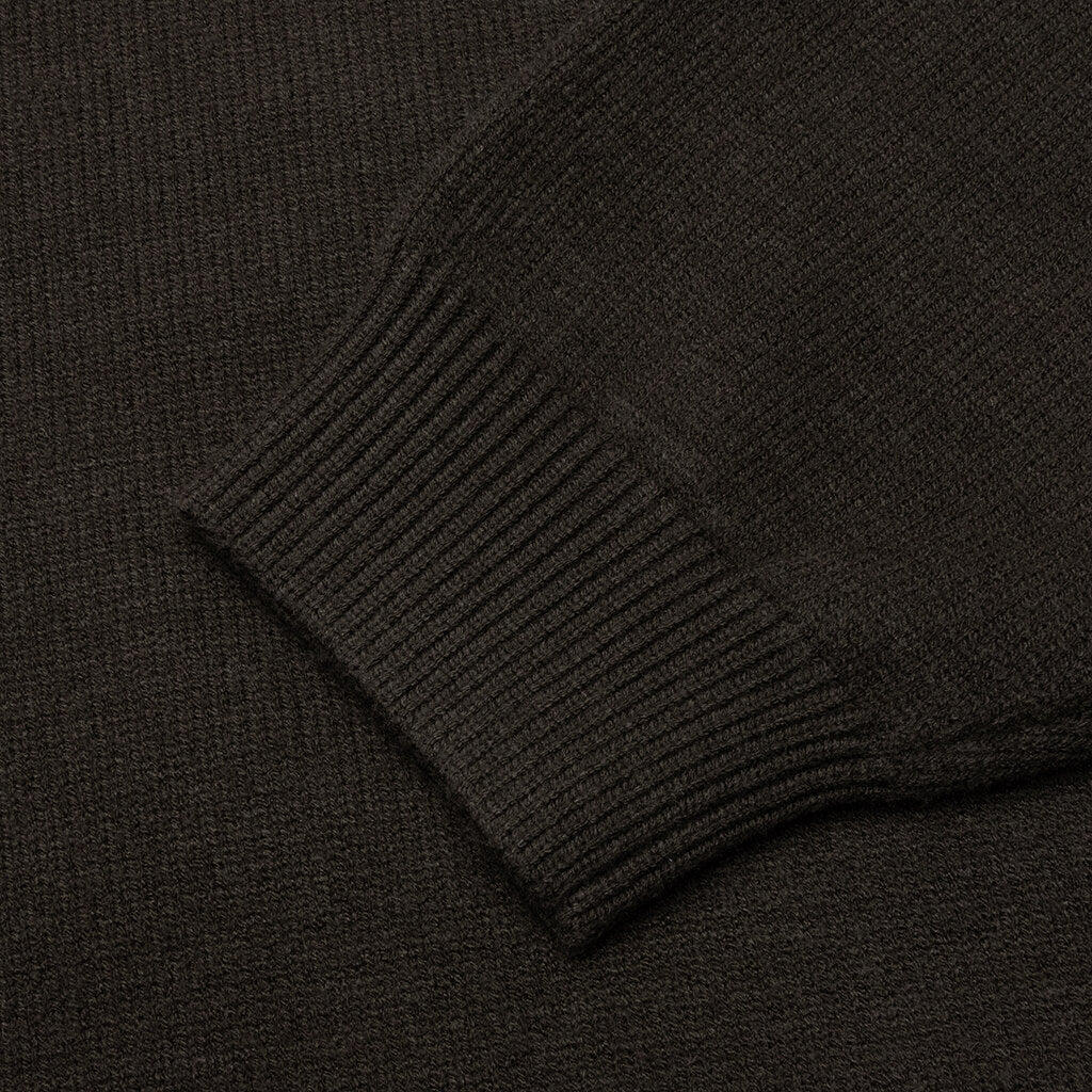Knit Turtleneck - Off Black - Image 3
