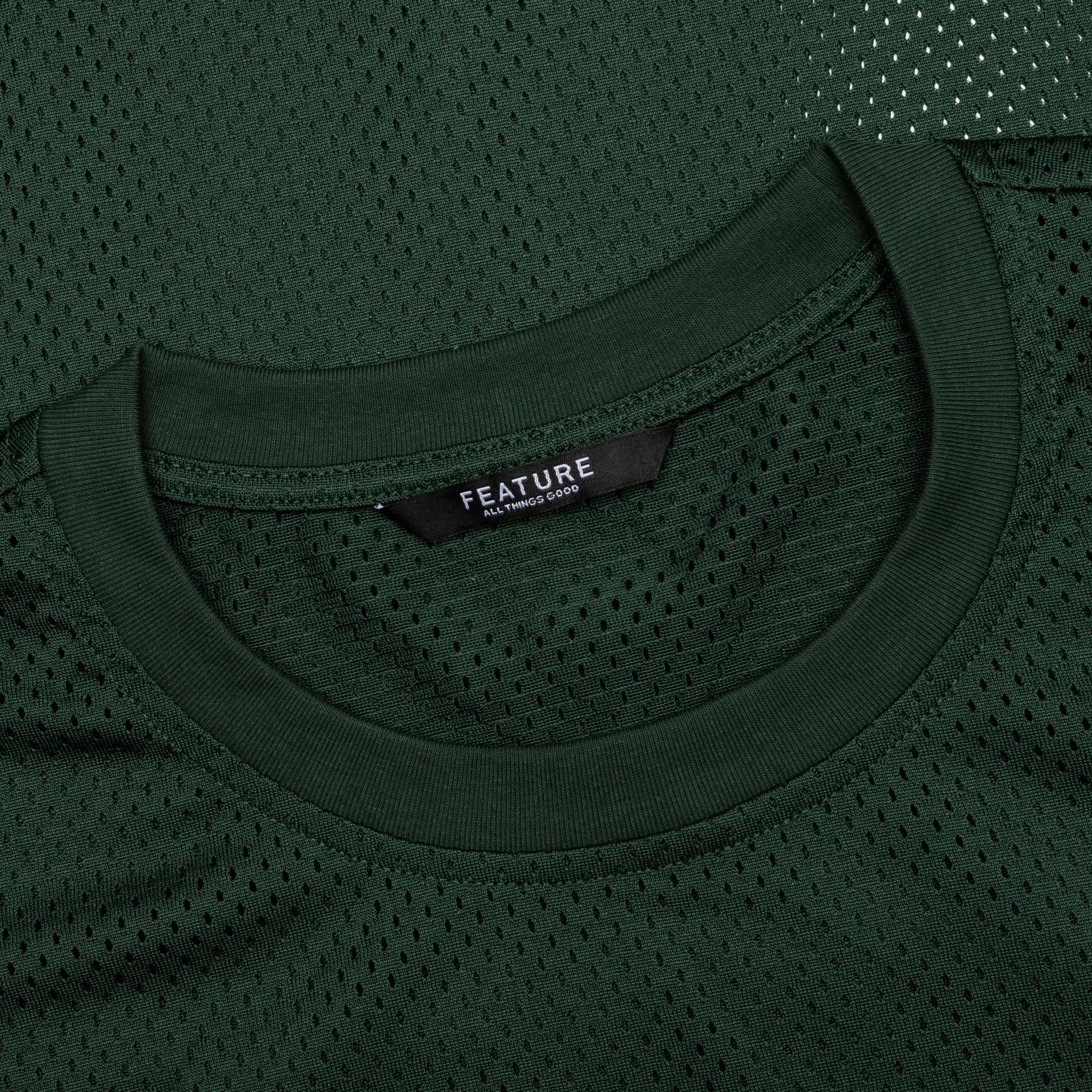 Boyer Mesh Tee - Green - Image 3