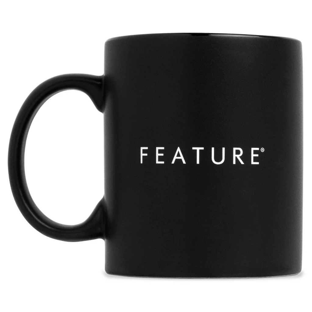 C Handle Mug - Matte Black