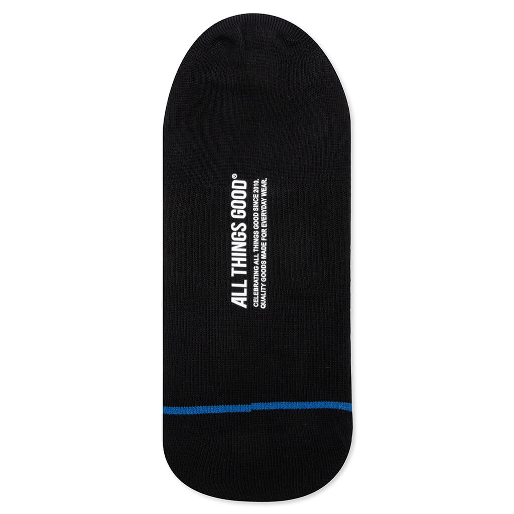 Classic No Show Sock - Black (3-Pack) - Image 2