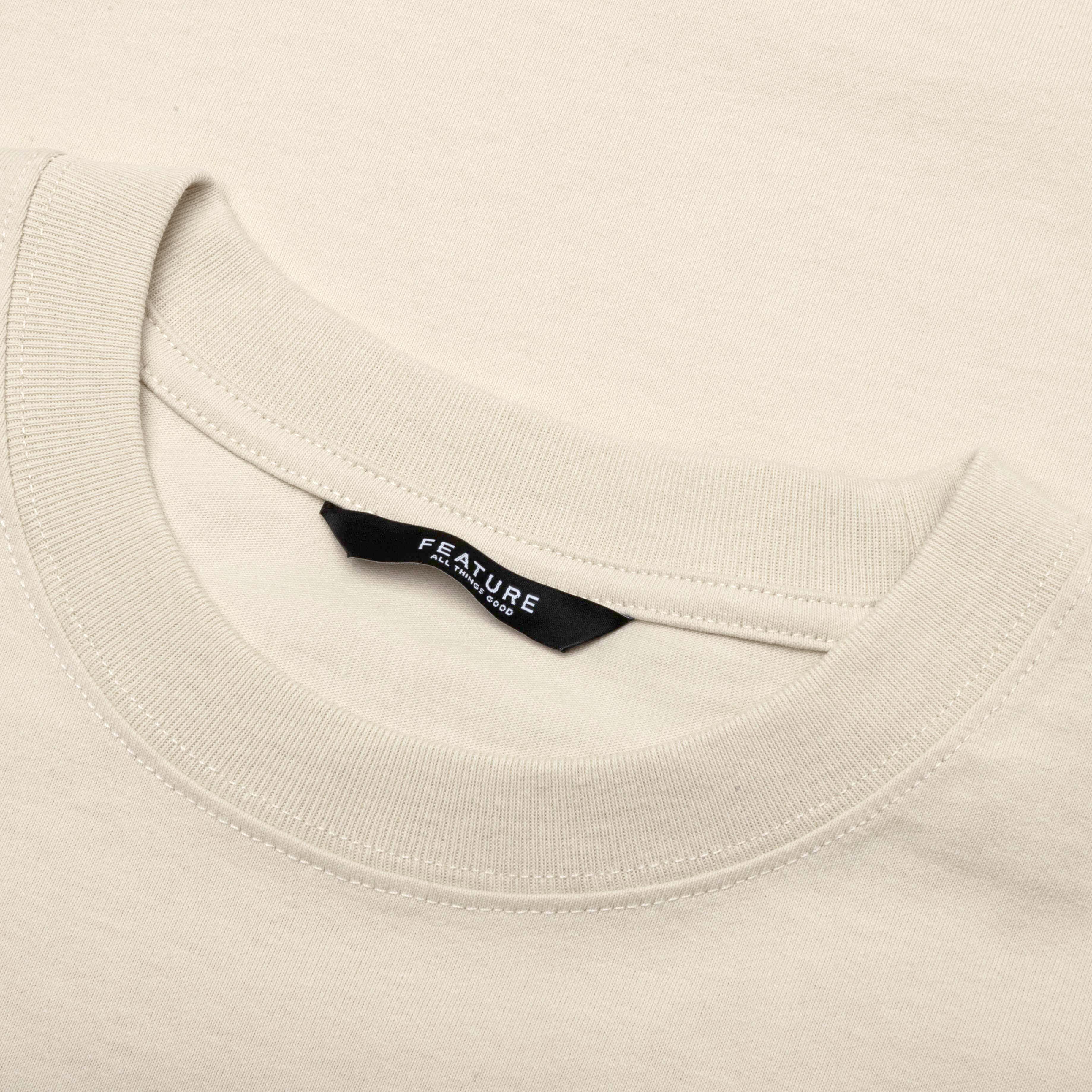 Collegiate Arch Tee - Oatmeal - Image 3