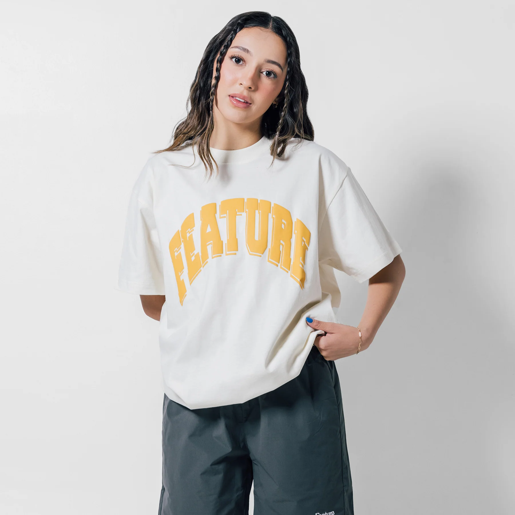 Collegiate Arch Tee - Oil Green - Image 8