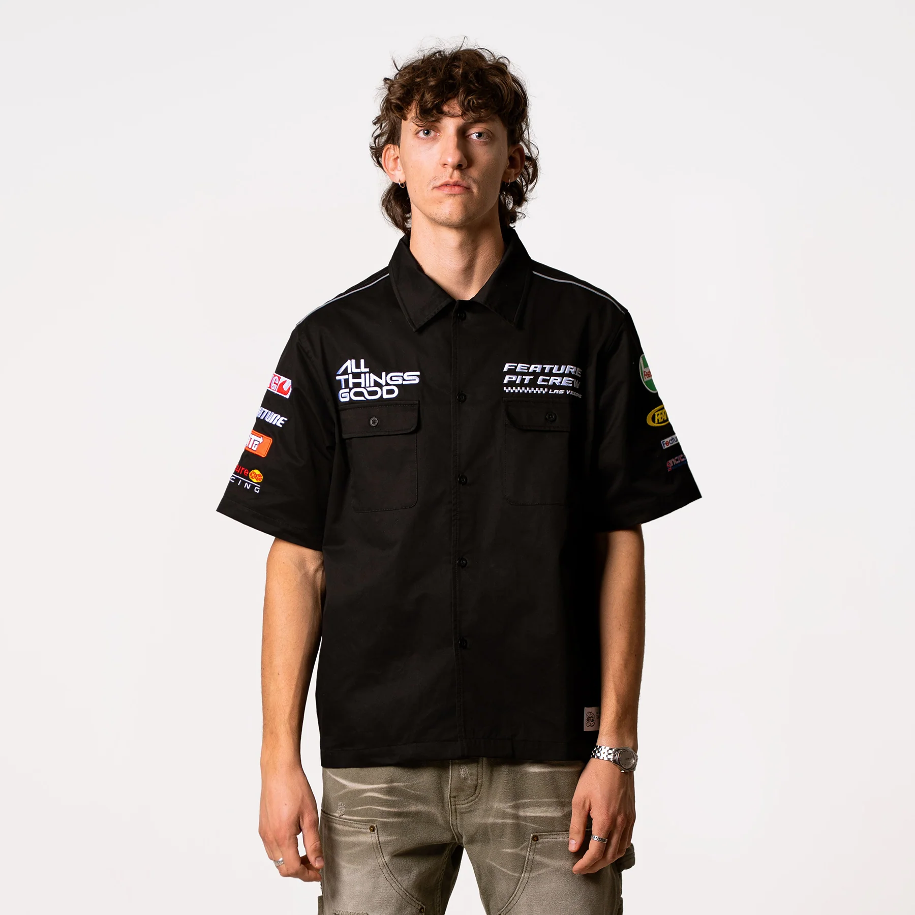 Max Work Shirt - Black - Image 6