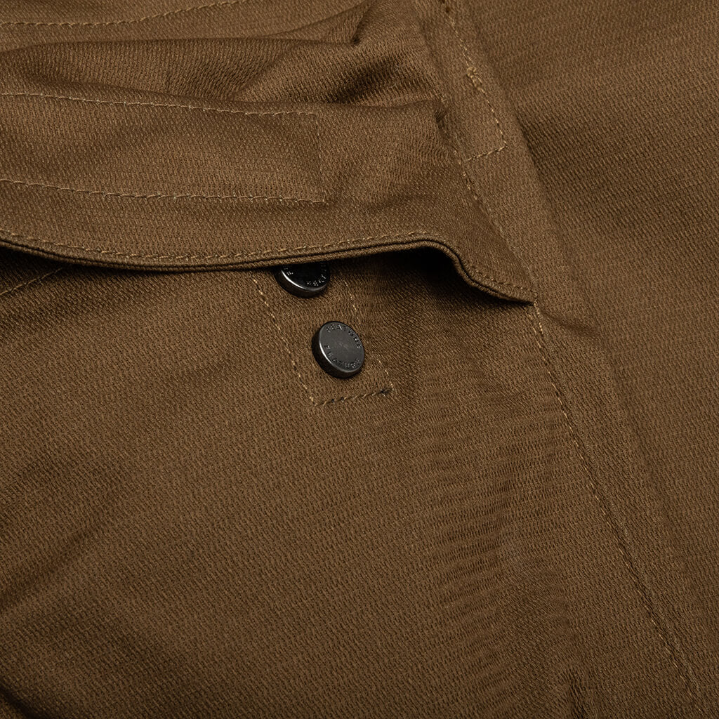 Hockney Cargo Shorts - Medium Brown - Image 8