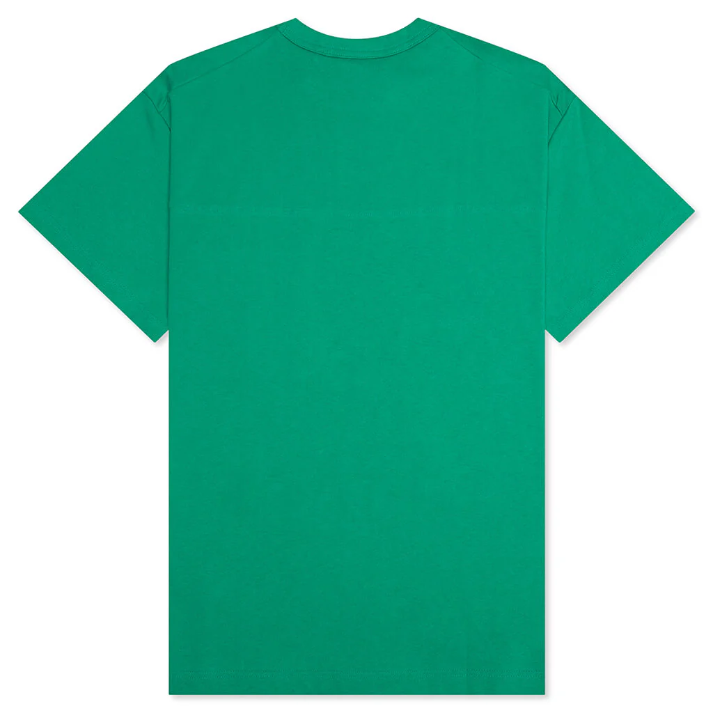 Jersey Braque Pocket Tee - Kelly Green - Image 2