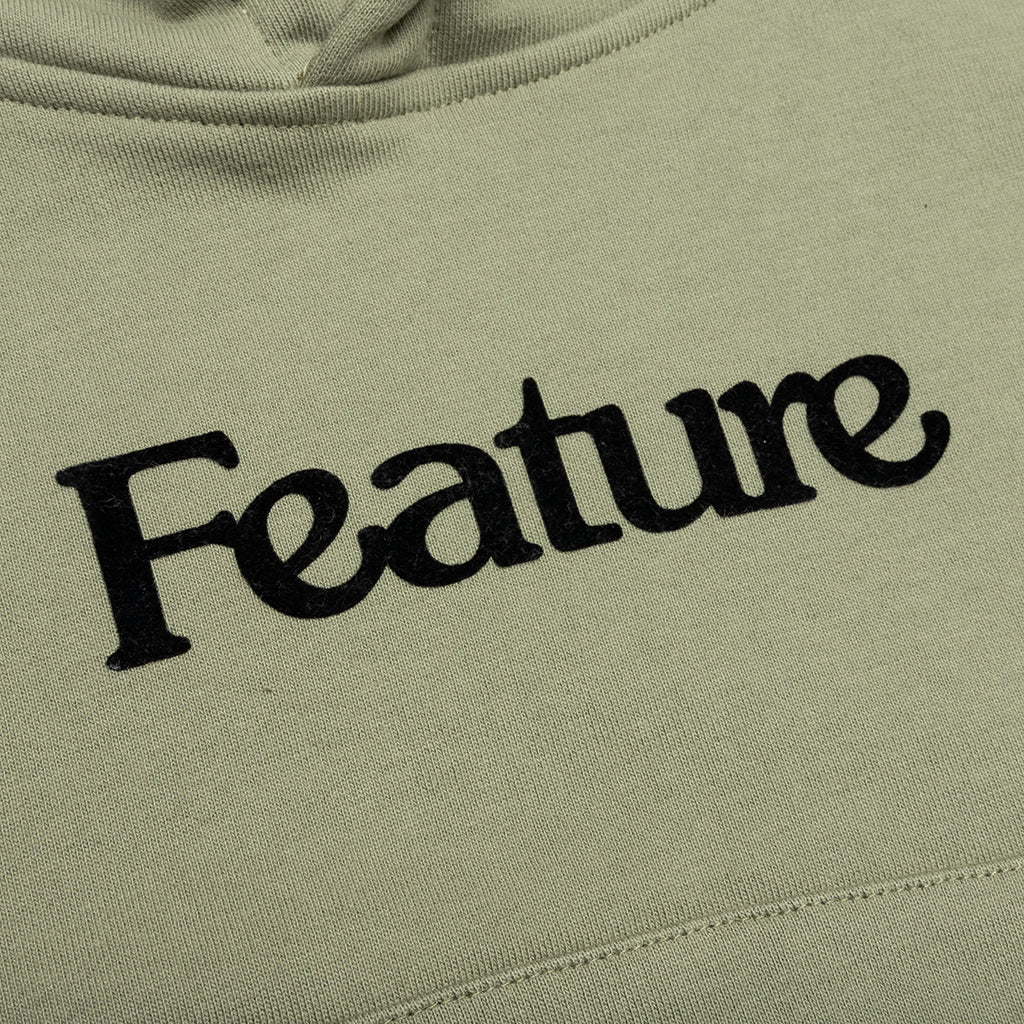 Kids Academy Hoodie - Oil Green - Image 3