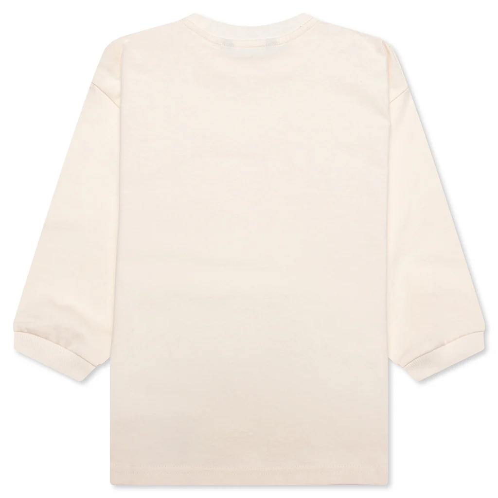Kids Academy L/S T-Shirt - Cannoli Cream - Image 2