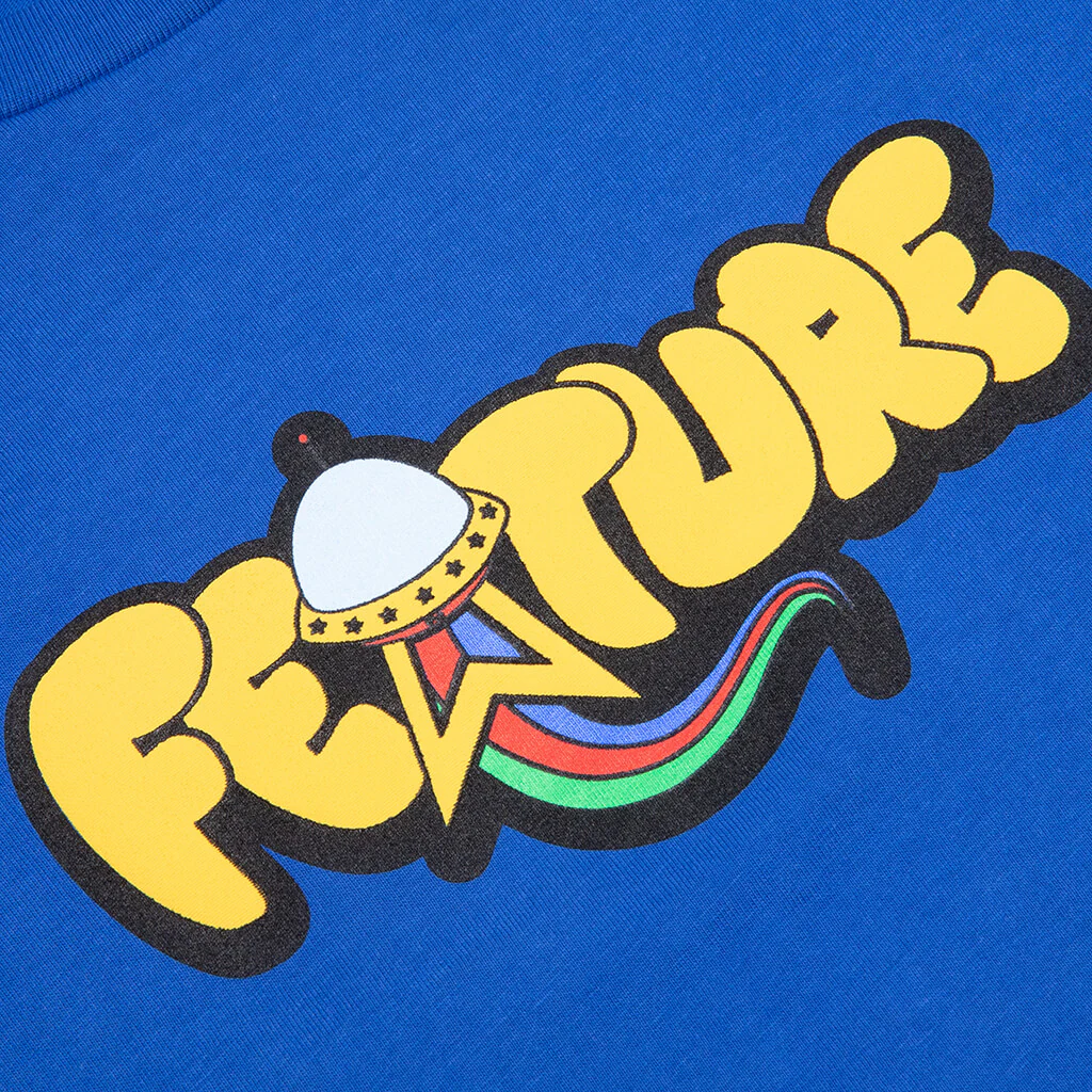 Kid's Rocket Tee - Bright Royal - Image 3