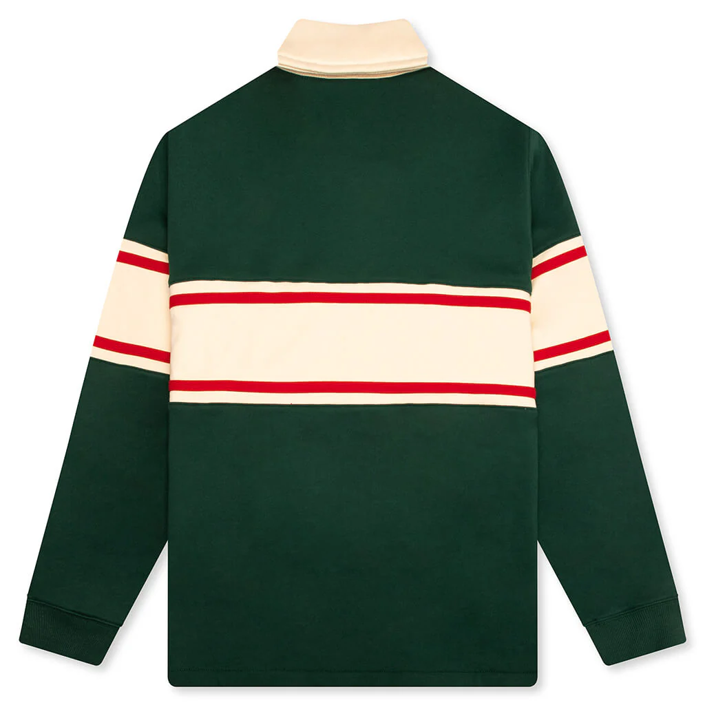 Lomu Rugby Polo - Dark Green - Image 2