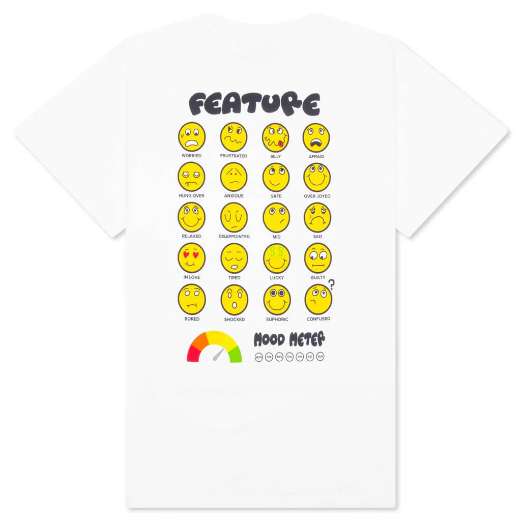Mood Meter Tee - White - Image 2
