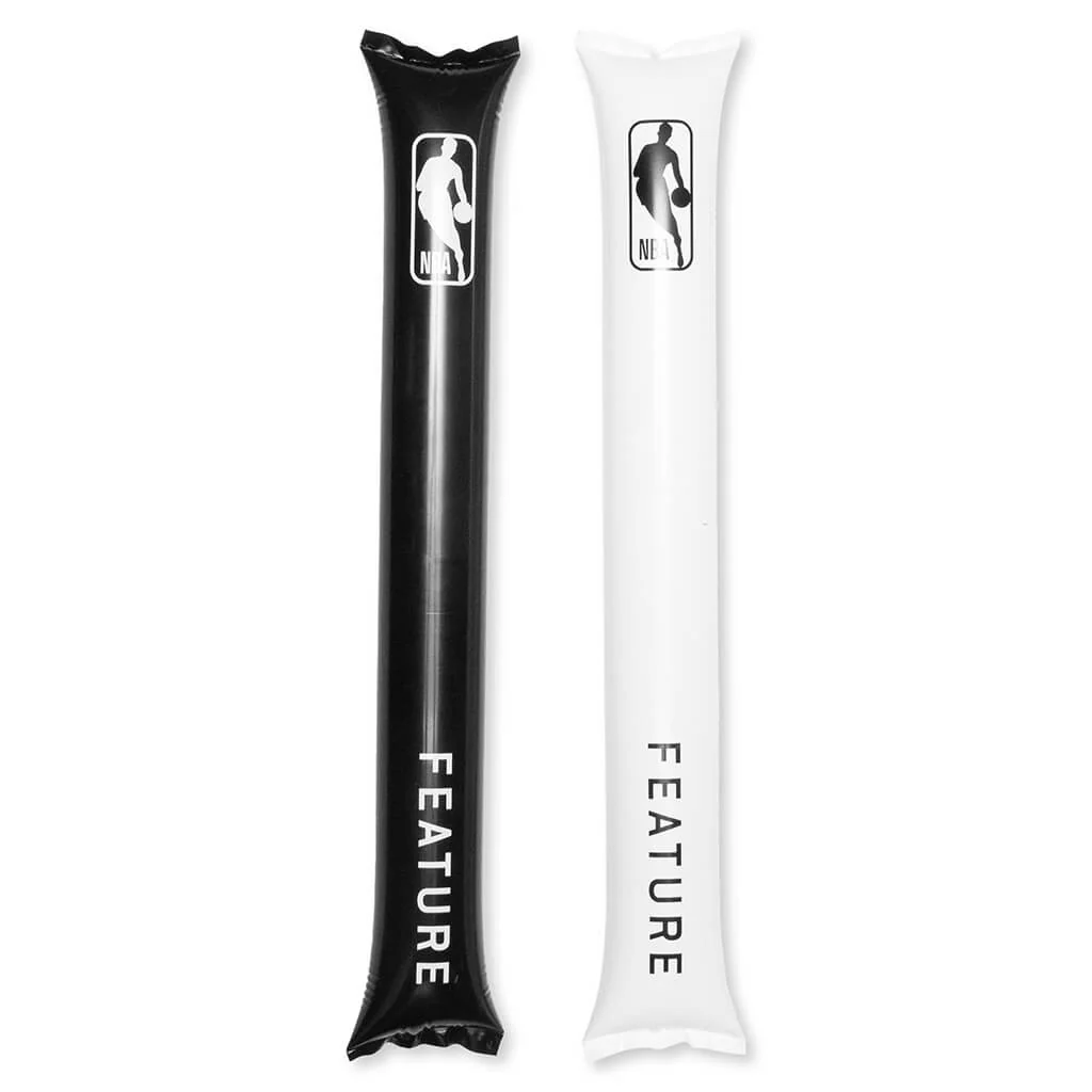 NBA Basic Logo Thunder Sticks - Black/White - Image 2