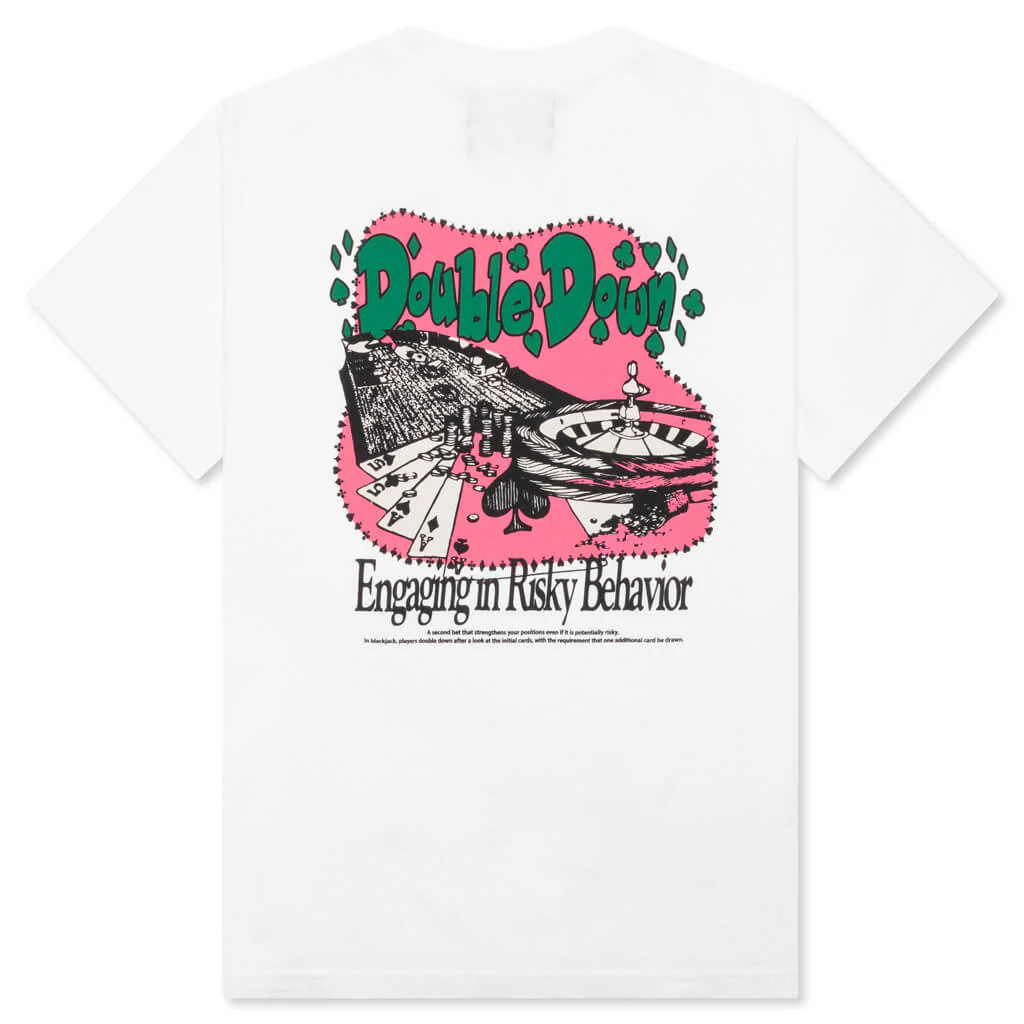 Risky Behavior Tee - Marshmallow - Image 2