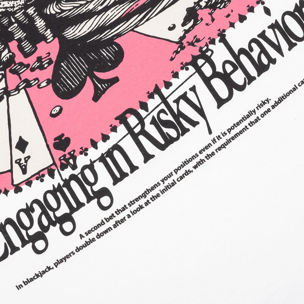 Risky Behavior Tee - Marshmallow - Image 6