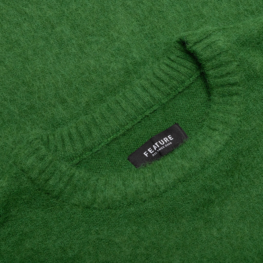 Script Logo Sweater - Green - Image 3