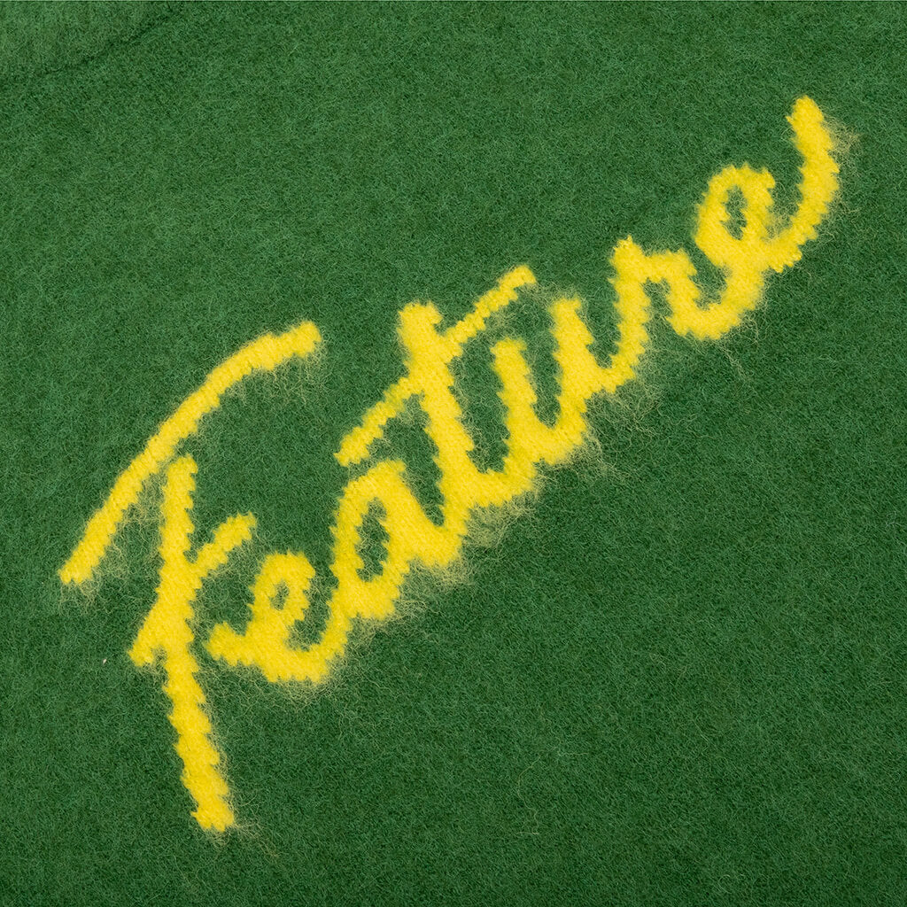 Script Logo Sweater - Green - Image 4