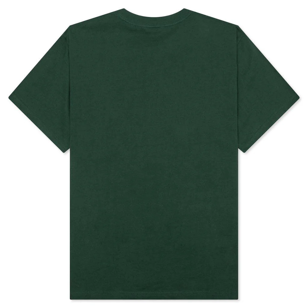Script Tee - Dark Green - Image 2