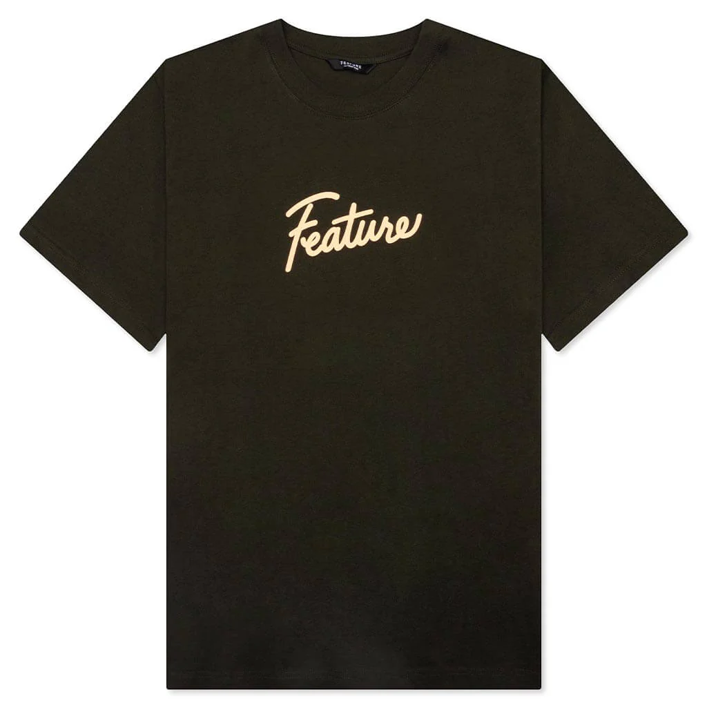 Script Tee - Rosin