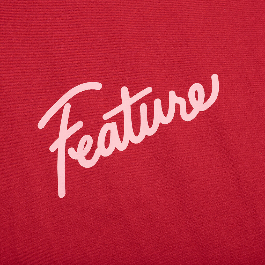 Script Tee - Savvy Red - Image 4