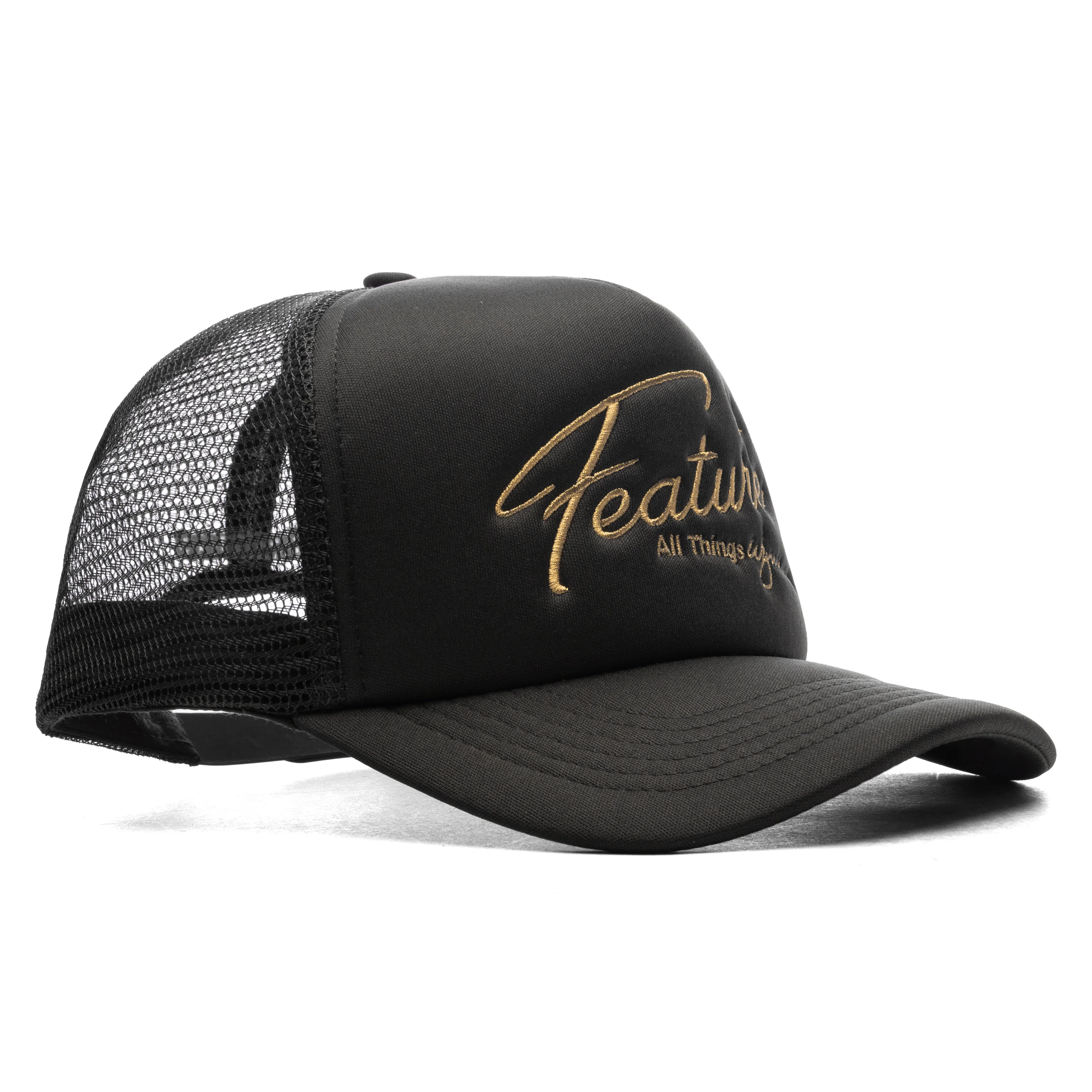 Feature x Wynn Shine Trucker - Black - Image 3