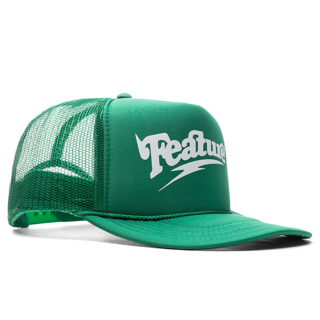 Spike Trucker Hat - Kelly Green - Image 2