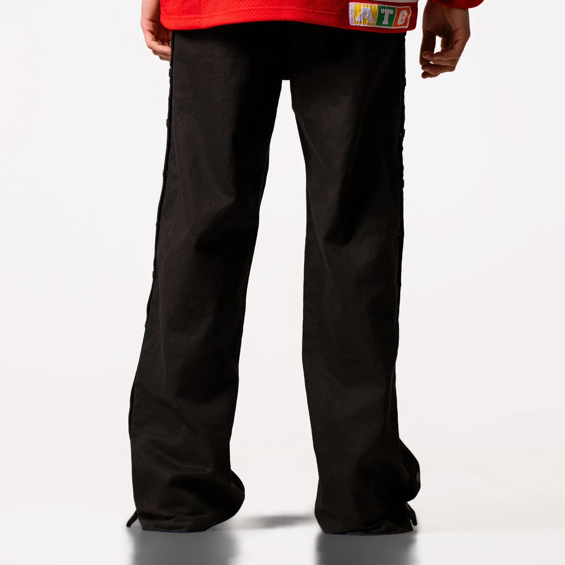 Miguel Tear Away Trouser - Black - Image 8