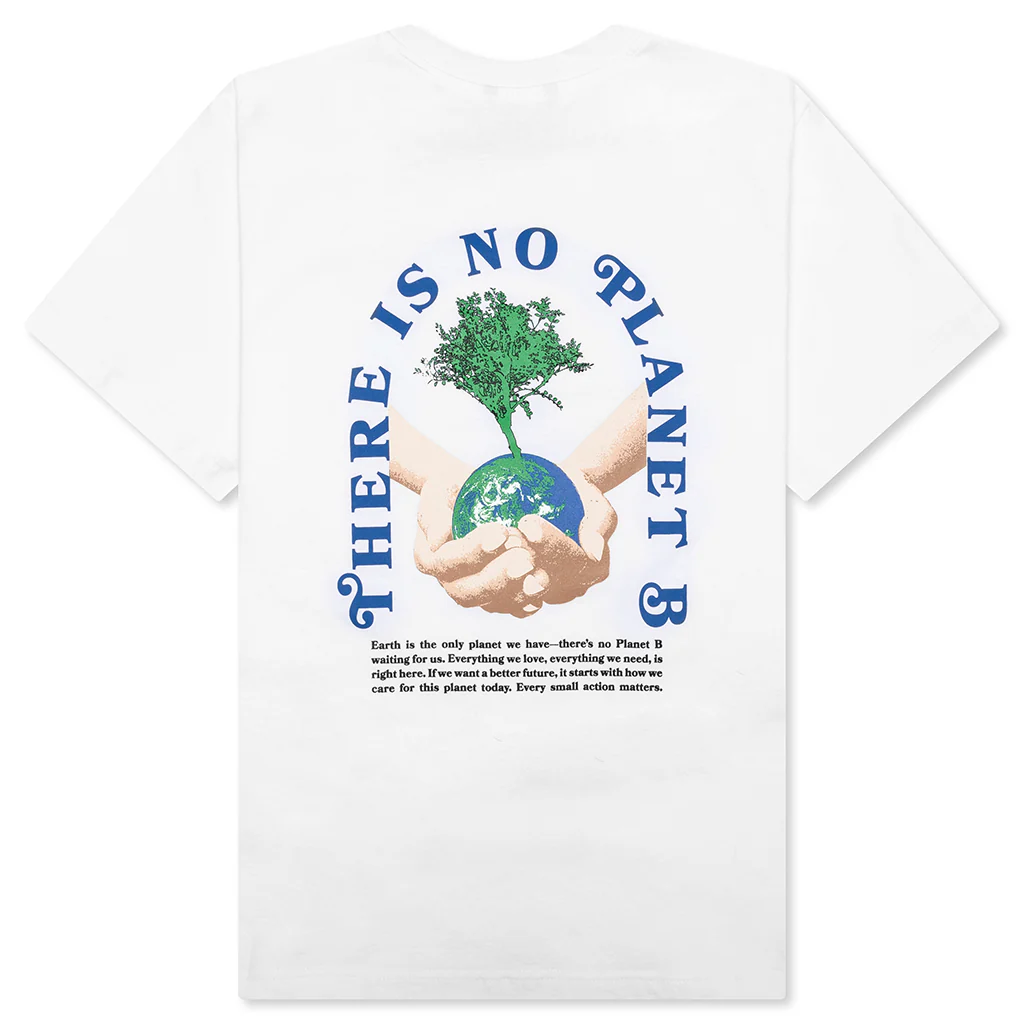 There Is No Planet B Tee - White - Image 2