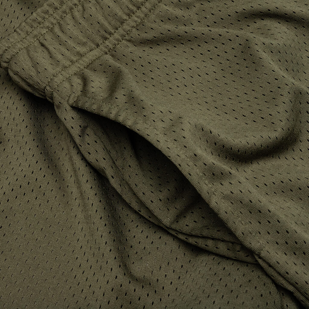 West Mesh Shorts - Olive - Image 3
