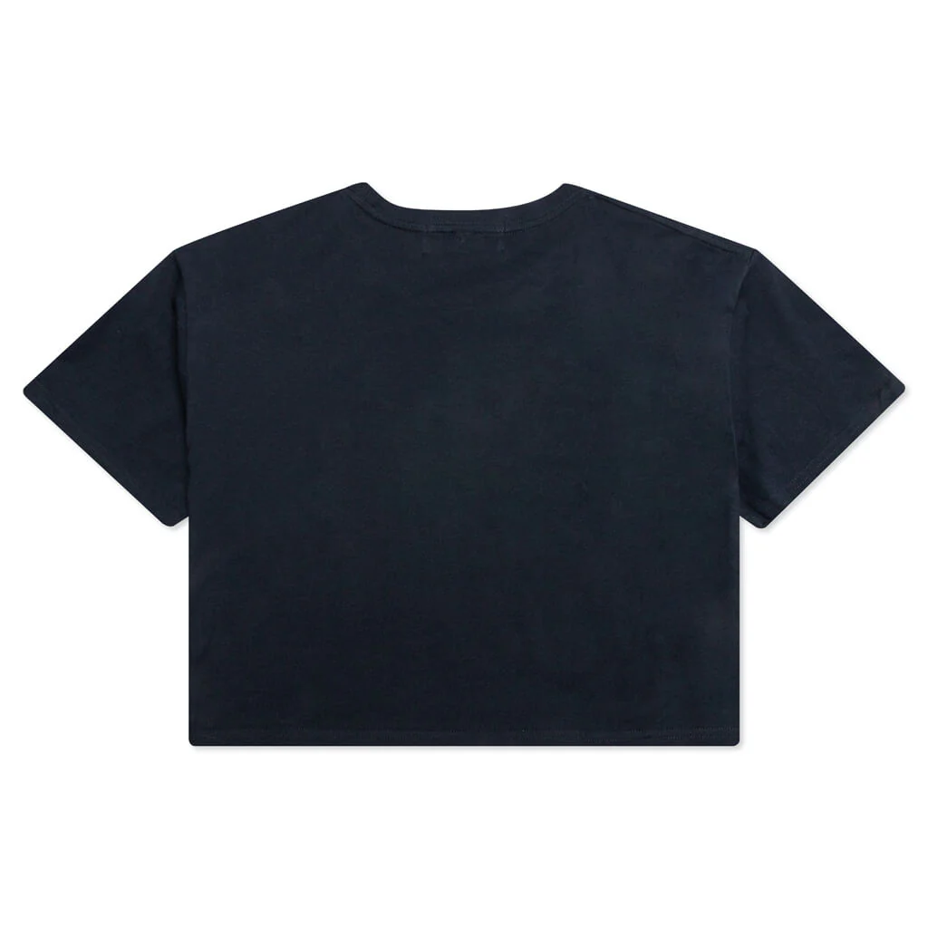 Women's Crop Top - Navy - Image 2