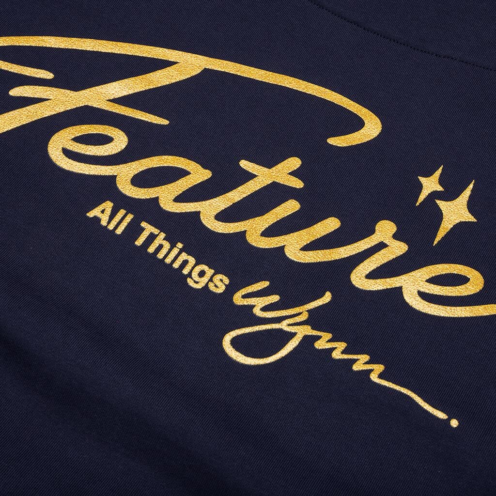 Feature x Wynn Shine Hoodie - Navy - Image 5