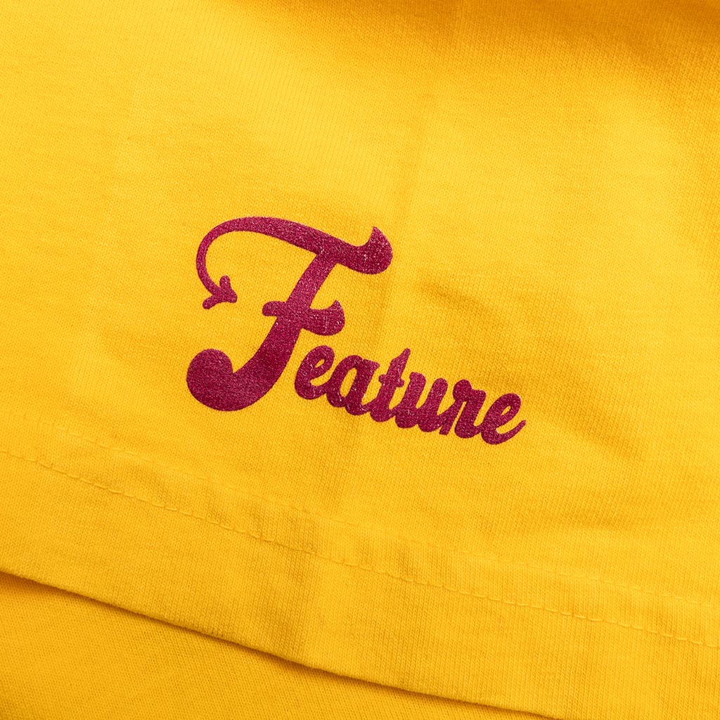 Feature x ASU Crest Tee - Spectra Yellow - Image 6