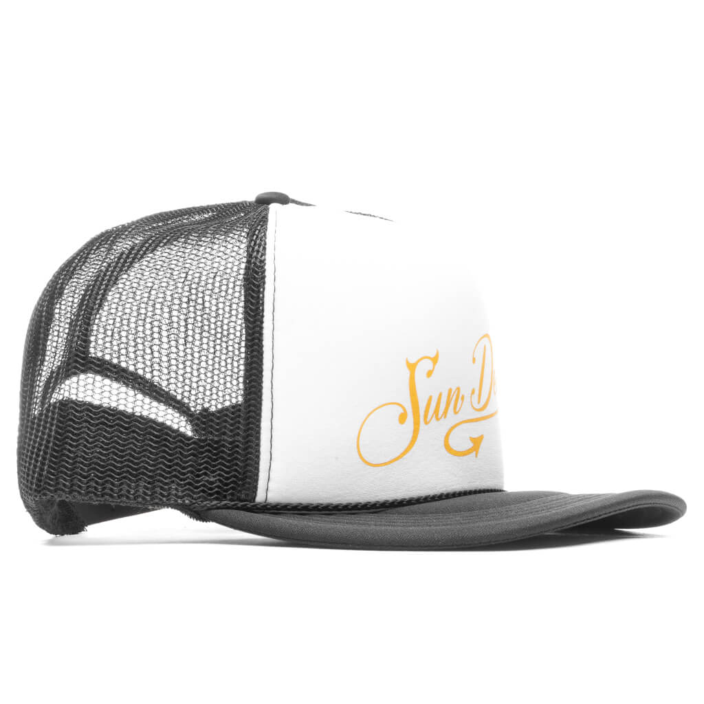 Feature x ASU SD Script Trucker - Black/White - Image 3