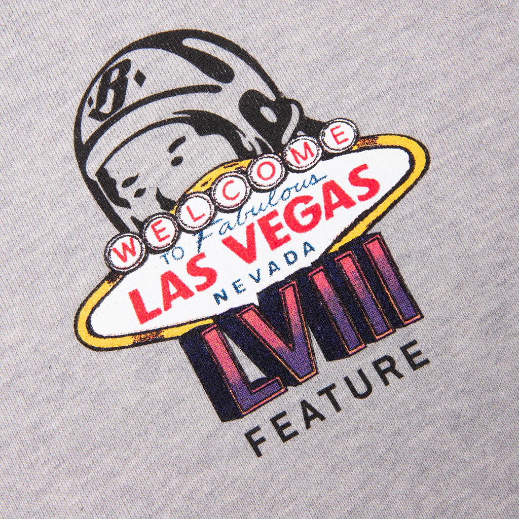 Feature x Billionaire Boys Club Stadium Hoodie - Heather Grey - Image 3