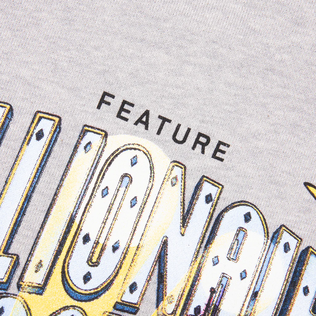 Feature x Billionaire Boys Club Stadium Hoodie - Heather Grey - Image 4