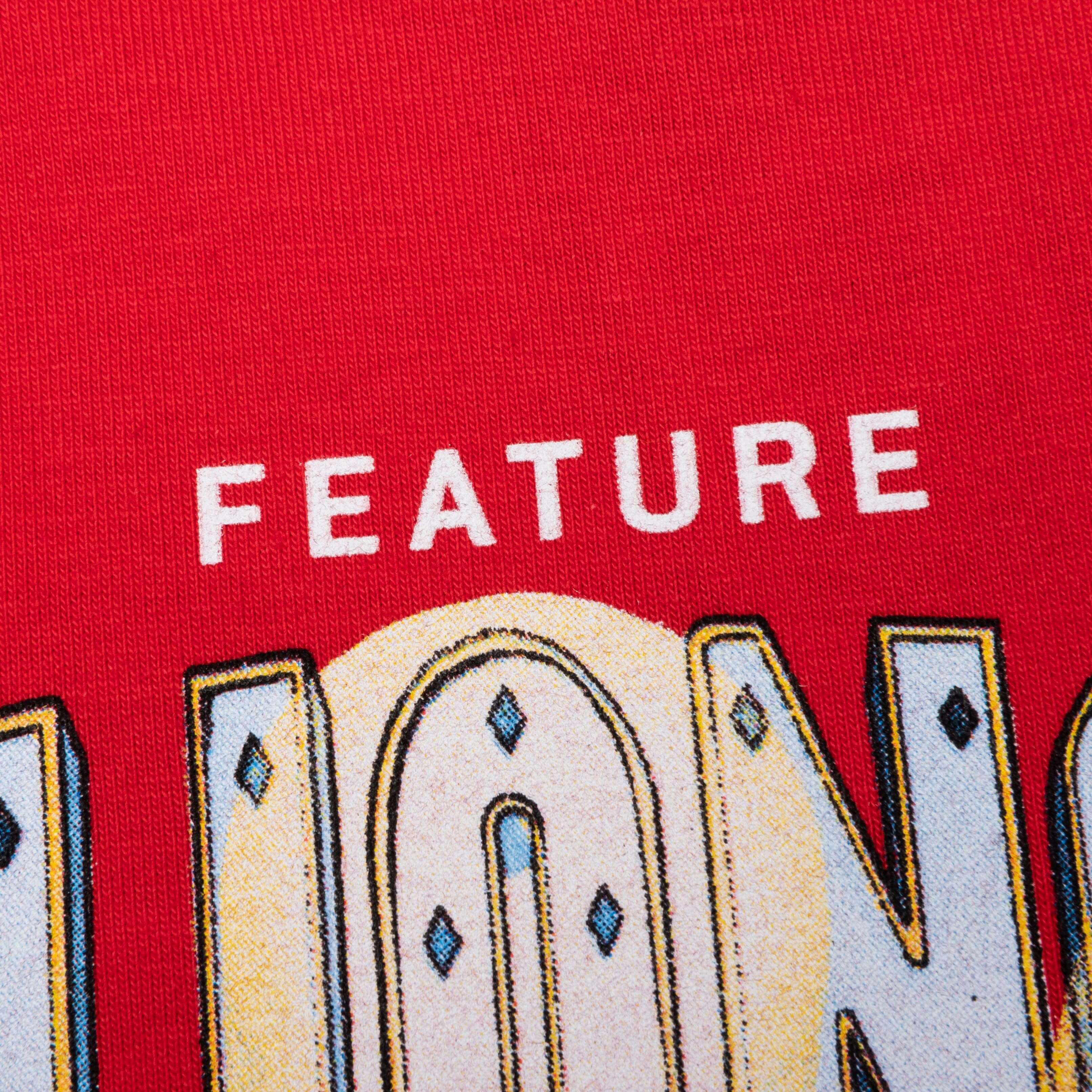 Feature x Billionaire Boys Club Touchdown Short Sleeve Tee - Tomato Red - Image 3