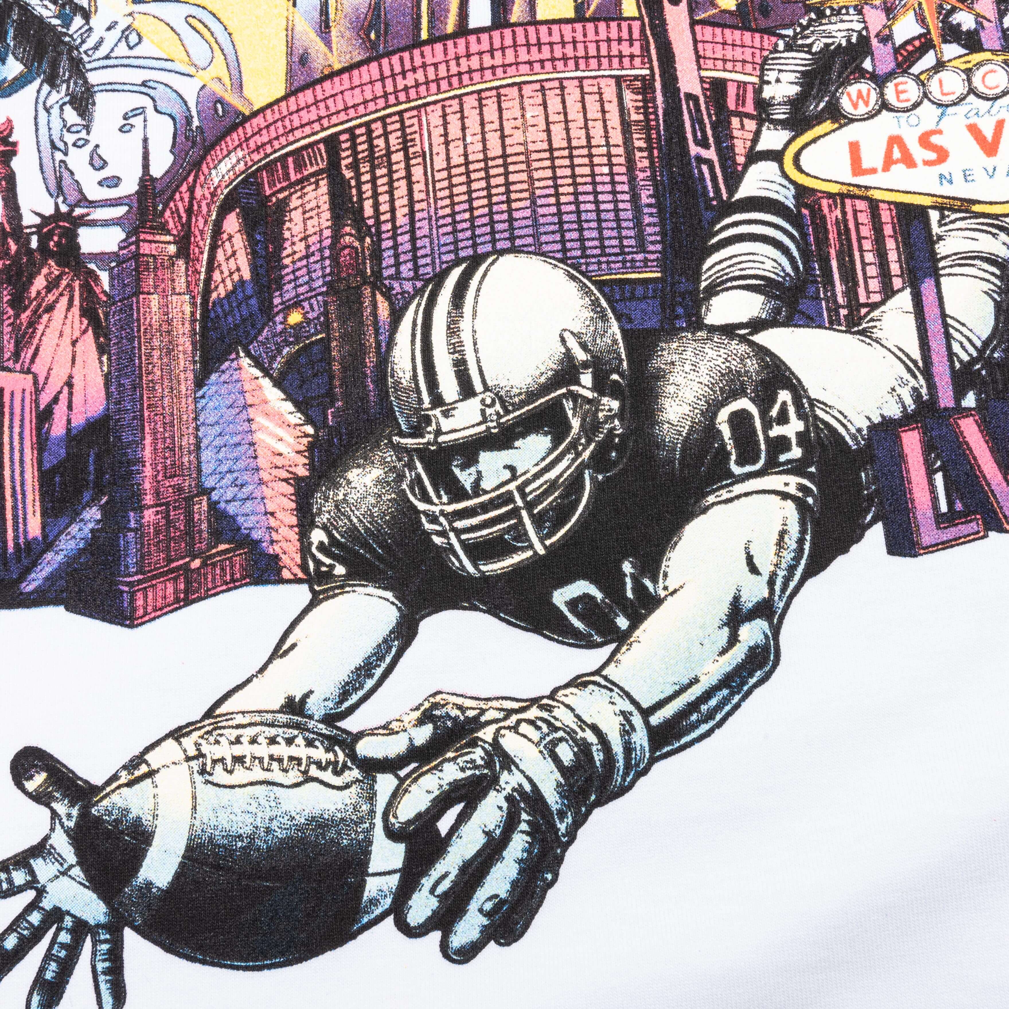 Feature x Billionaire Boys Club Touchdown Short Sleeve Tee - White - Image 5