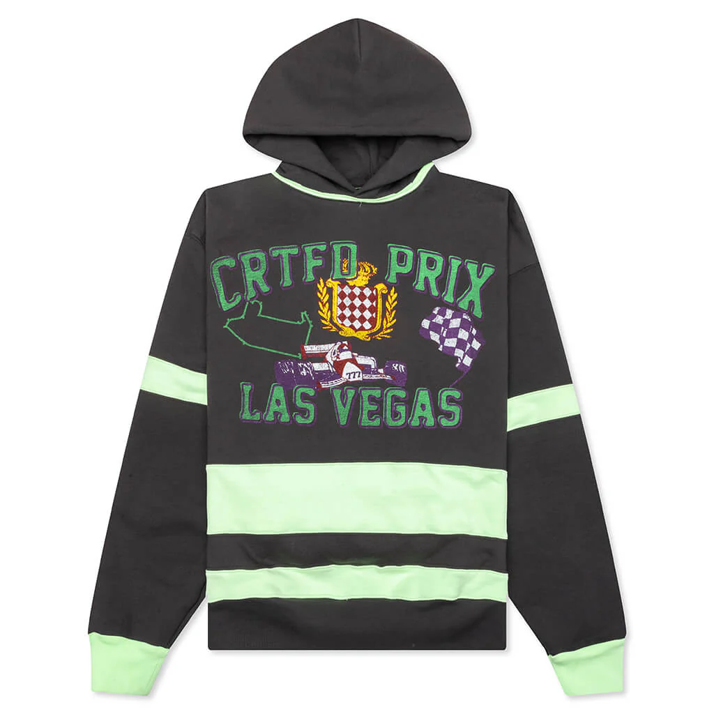 Feature x CRTFD Gran Prix Hoodie - Black