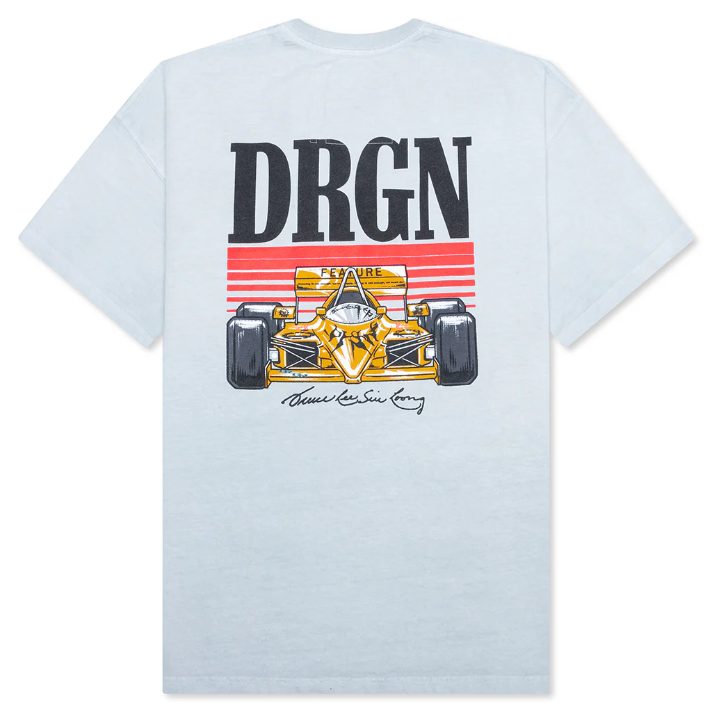 Feature x D-R-G-N Formula Tee - Vintage Silver - Image 2
